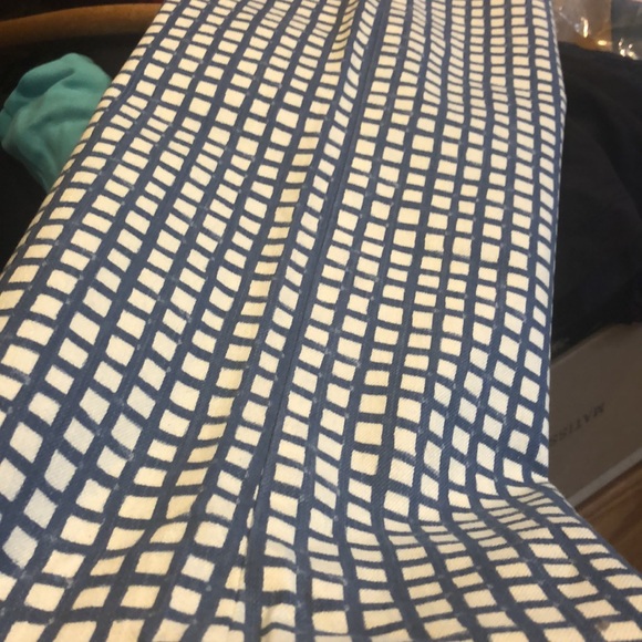 TORY BURCH CAPRIS | Blue Haven Plaid Capris | size 28 - Picture 9 of 11